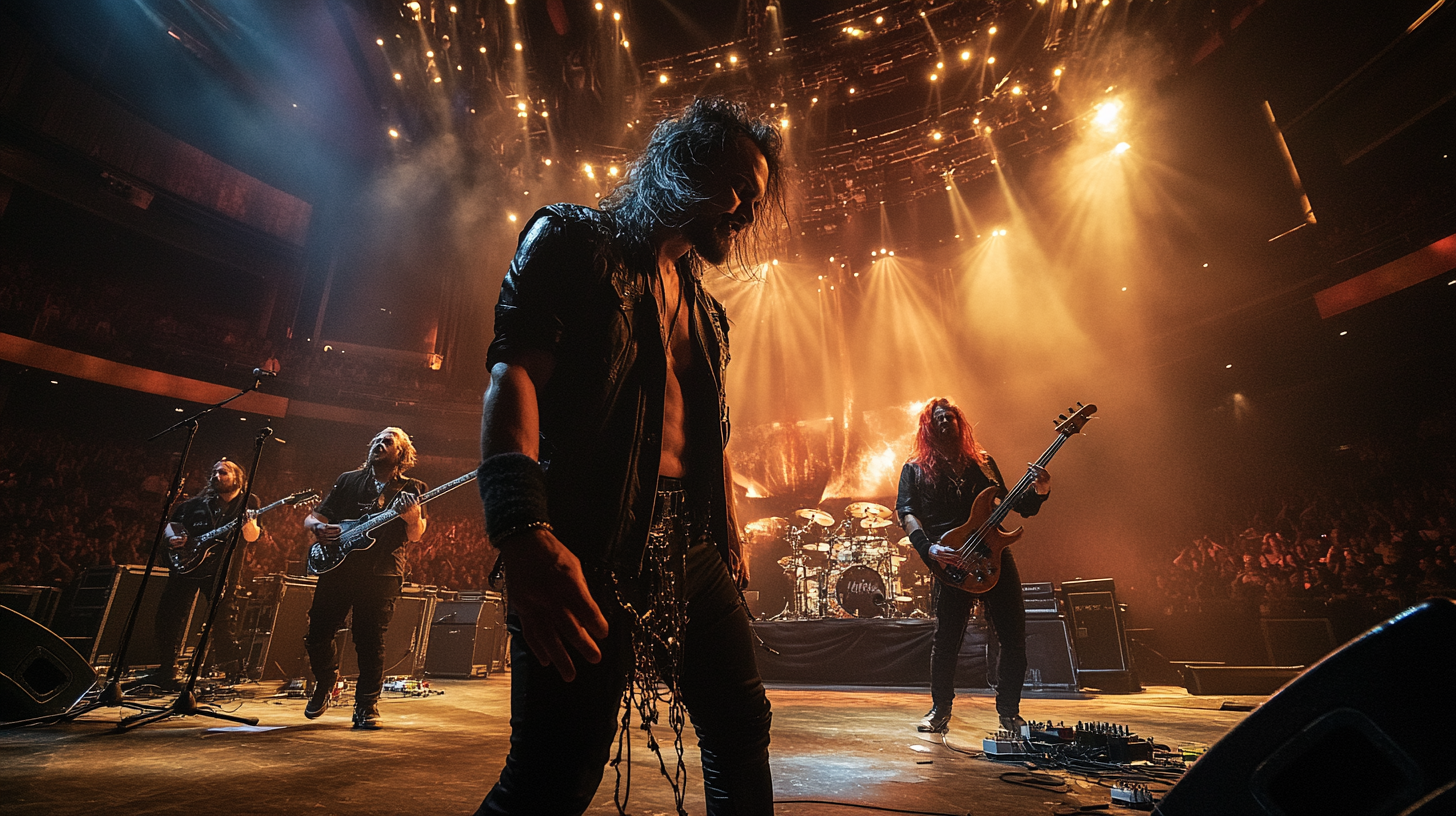 MetalWake on stage